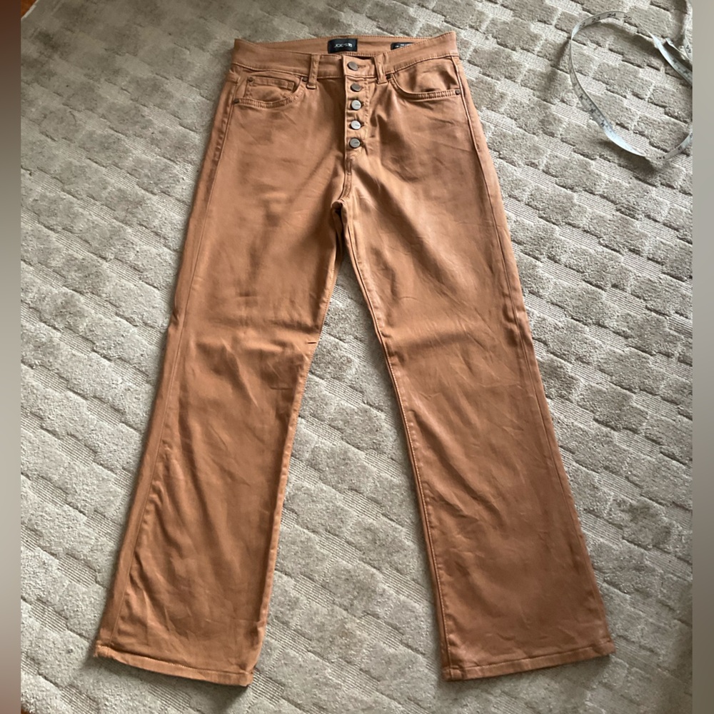 Joe's Jeans Light Brown Cropped Bootcut Pants 27